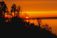 lake sunset